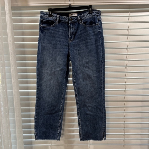 Women's Blue Ankle Cropped Jeans - Picture 1 of 3